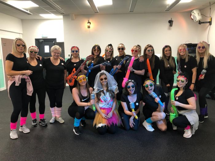 80s Hen Party Dance Class York
