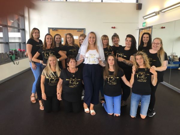 Hen party channeling Britney Spears in York dance studio